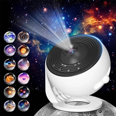 LED Night Light Galaxy Projector Starry Sky Projector 360° Rotate Planetarium Ni
