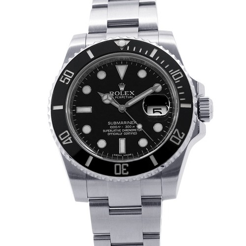 ROLEX Submariner Date 40mm Stainless Steel Black Dial 116610LN