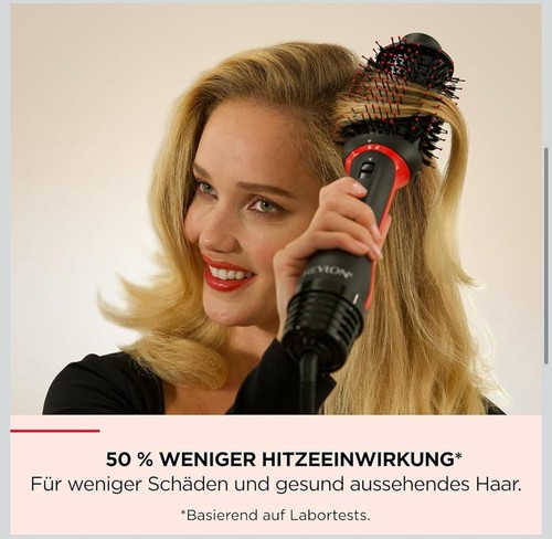 REVLON One-Step Föhnbürste 4-in-1 Volumiser Plus mit abnehmbarem Kopf - Bild 5 von 8