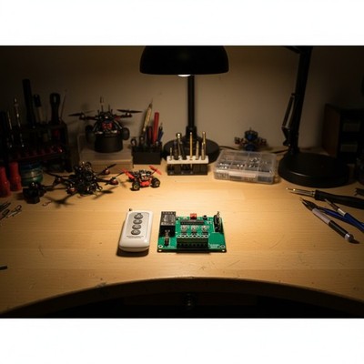 Advanced 3-Channel Light Sequencer System - Remote Controlled, Up to 150m Range