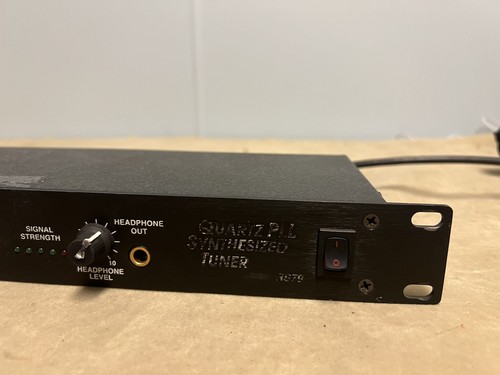 ROLLS RS79 Vintage Rack Mount AM/FM Stereo Quartz PLL Synthesized ...