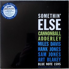NEW SEALED 180g SOMETHIN' ELSE CANNONBALL ADDERLEY BLUE NOTE CLASSIC Vinyl LP