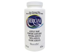 Americana Acrylic Paint 16oz-Titanium White