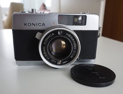 Konica Eye 2 - Hexanon 1.8 f 38mm - Halbformatkamera