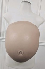 Realistic Silicone Pregnancy Props Crossdresser Artificial Fake Pregnant Belly