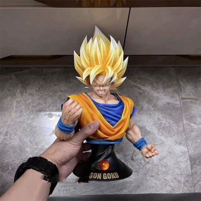 Figure Class Dragon Ball Super Saiyan Goku Bust 1/4 Scale in stock Collection