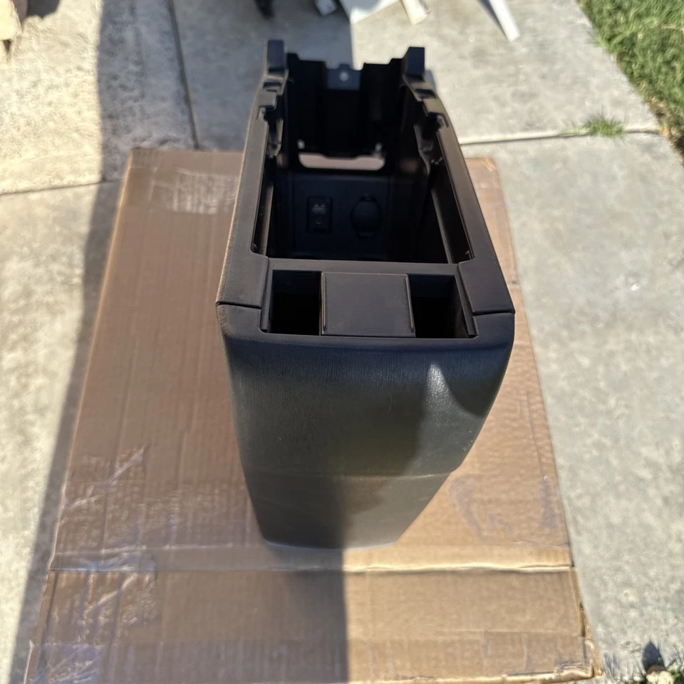 12-15 Toyota Prius Plug-in Center Console Armrest Arm Rest Storage Compartment Foto 4 de 4