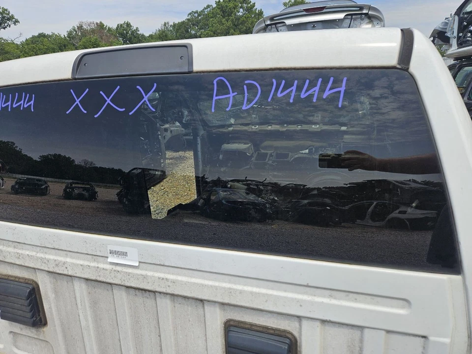 15 DODGE RAM 3500 FIXED NON HEATED REAR BACK GLASS WINDOW Foto 3 de 4