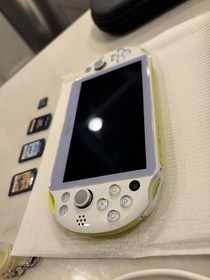 Sony PlayStation Vita Slim PS VITA Pch-2000 Lime Green CIB Console US SELLER