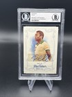 2013 Topps Allen & Ginter Pele Signed Sticker Auto BAS Becke