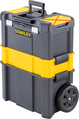 Stanley Werkzeugkasten auf Rollen STST1-80151, 3-teilig 