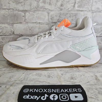 Puma RS-X White Mint Gum Sneaker 385486-01 Men's Size 13 | eBay