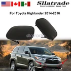 For Toyota Highlander 2014-2016 2PCS Front Bumper Tow Hook Cover Cap 521270E926