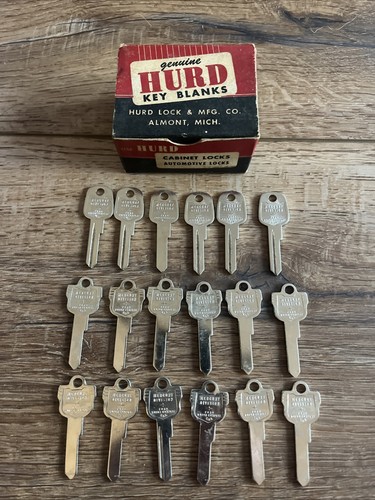Mercury Division Ford Motor Company Blank Keys Lot Of 18 - 第 1/5 張圖片