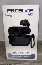ProBuds V2 Auto-Pairing Built-In Mic Earbuds Bluetooth Black NIB