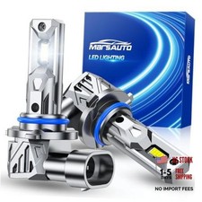 White M2S 9005 Fog Bulbs - 40,000LM 800 Brighter - 6500K High-Performance