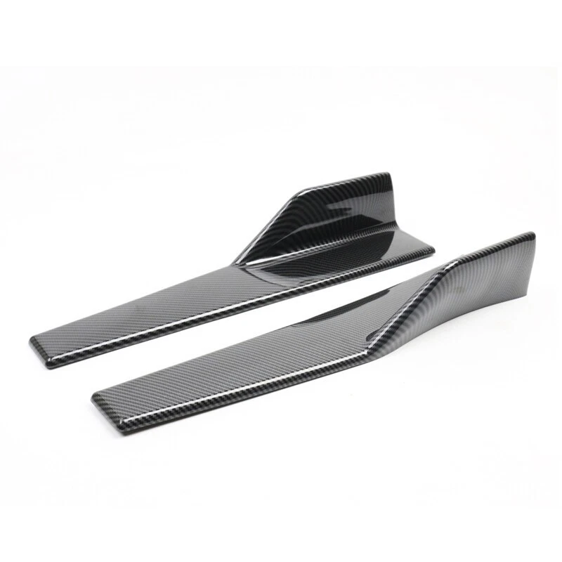 Kit de carrocería de faldón lateral de fibra de carbono ABS para VW Passat B8 2016-2018 alerón borde de labios Foto 4 de 4