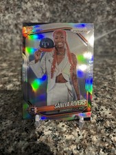 2025 Panini Prizm WNBA Saniya Rivers #150 Variation Silver Prizm Sun Rookie Card