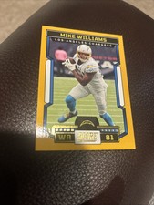 2023 Panini Score Gold Parallel Mike Williams #147   Chargers