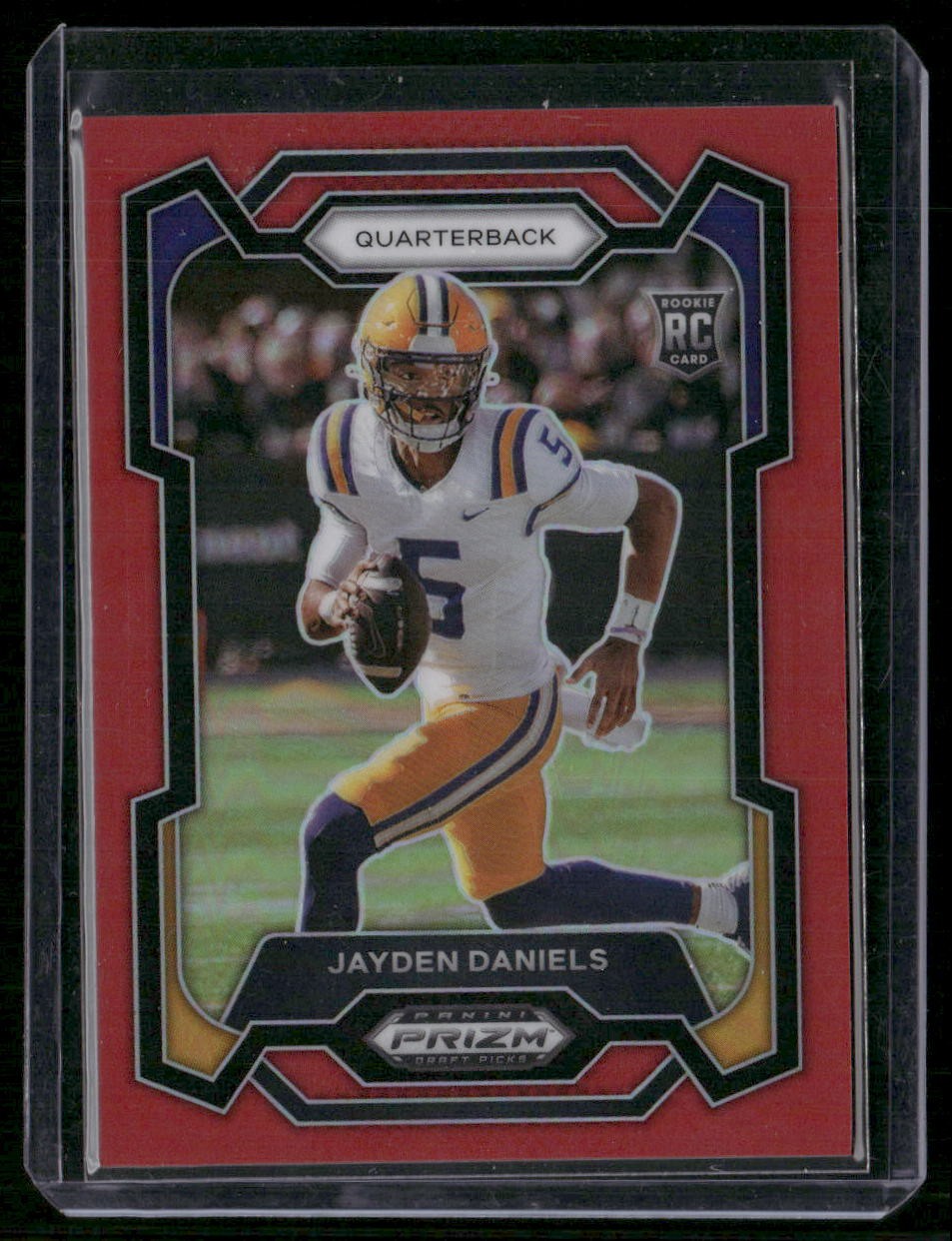 2024 Panini Prizm Draft Picks #108 Jayden Daniels Red #/299