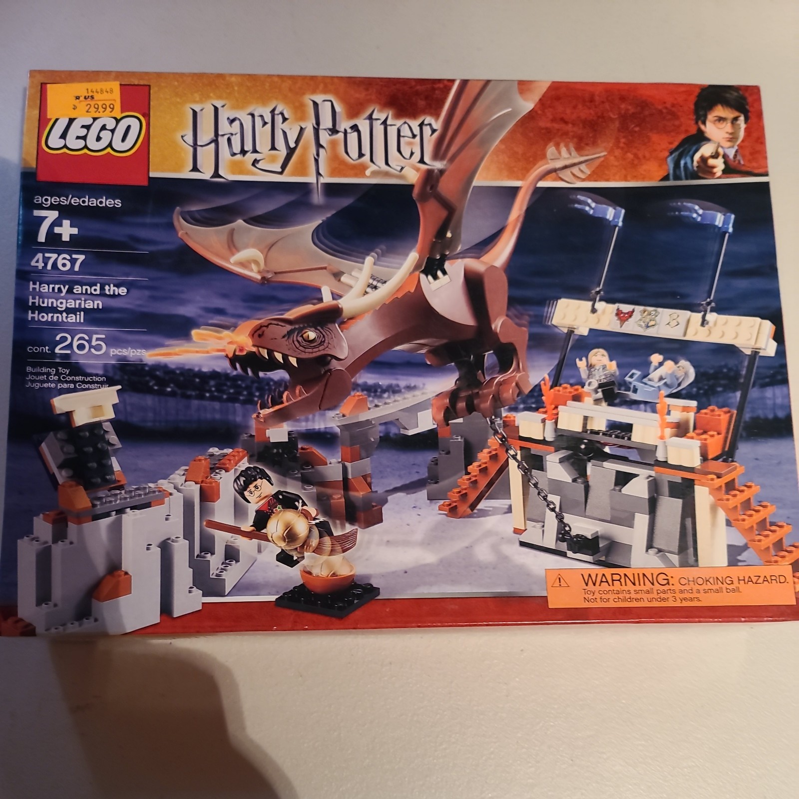 LEGO 4767 Harry Potter Harry and the Hungarian Horntail