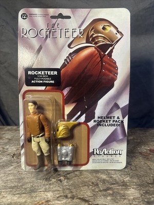 Funko Reaction Rocketeer 3.75'' Action Figure Helmet Backpack Included NEW MOC 