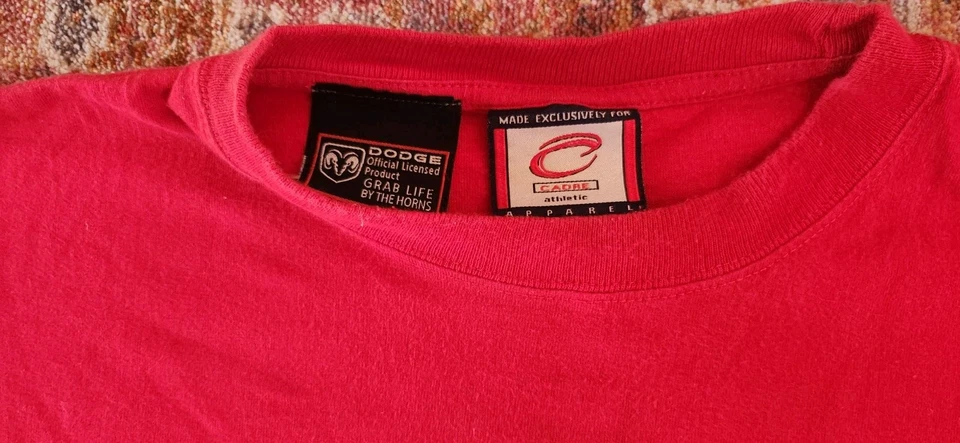 Camisa De Colección Dodge Raminator Monster Truck Para Hombres Grande Diesel Roja Ram Mopar 6.7 Y2K Foto 4 de 4