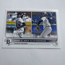 2022 Topps Update #US162 Angel De Jesus / Elvin Rodriguez RCOM