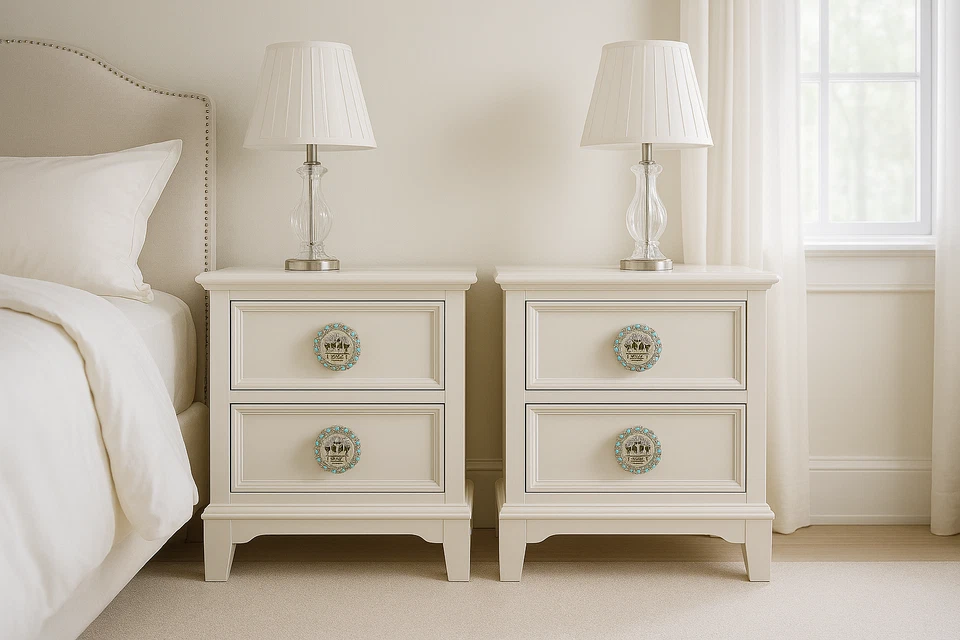 Набор хрустальных ручек из 6 👑 1,8 «x 1,4» для мебели 7-й ручки бесплатно - осень продажи - Изображение 3 из 4