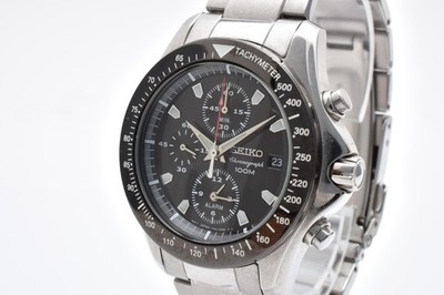 Seiko Men's Black Watch - SSB031P1 for sale online | eBay