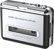 cassette Tape to MP3 CD Converter via Usb,Portable USB Cassette Tape Player Capt