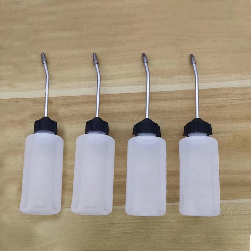 4Pcs Sewing Machine Oiler,120ml Oil Dispenser with Long Angled Spout,Screw6910