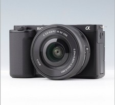 Sony ZV-E10L Mirrorless Camera Kit w/ 16-50mm Power Zoom Lens Boxed  Near Mint