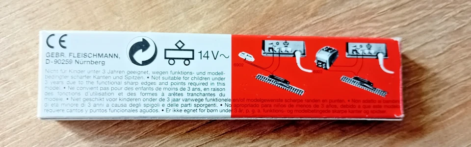 Fleischmann Picollo N Gauge 9112 Electric Uncoupling Track. Unused. - Image 4 of 4