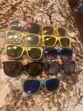 Lot of 9 Used new Vintage  Modern Sunglasses Eyeglasses Fashion Styles   As Is