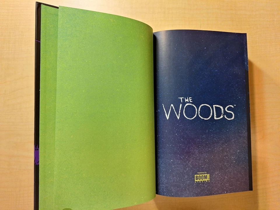 The Woods Edición Deluxe Tapa Dura por James Tynion IV (¡Boom! Studios) HC Foto 4 de 4