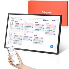 15.6" Digital Calendar Chore Chart   1080P Full HD Interactive Touchscreen, S...