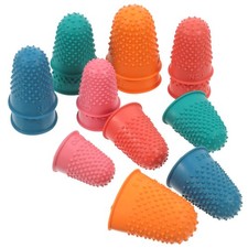 15 Pcs Sewing Finger Protector Fingertip Brace Cots Assorted Sizes