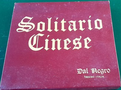 Dal Negro Original Chinese Solitaire Excellent Condition