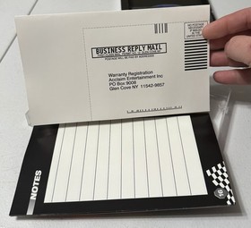 Impact Racing Sega Saturn COMPLETE w/  Registration Card & Insert Tested Authent