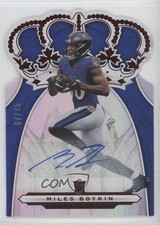 2019 Panini Chronicles Crown Royale Rookie Red /75 Miles Boykin #CR-26 Auto 6er