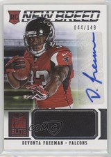2014 Panini Elite New Breed Materials Signatures 44/149 Devonta Freeman Auto 0a6