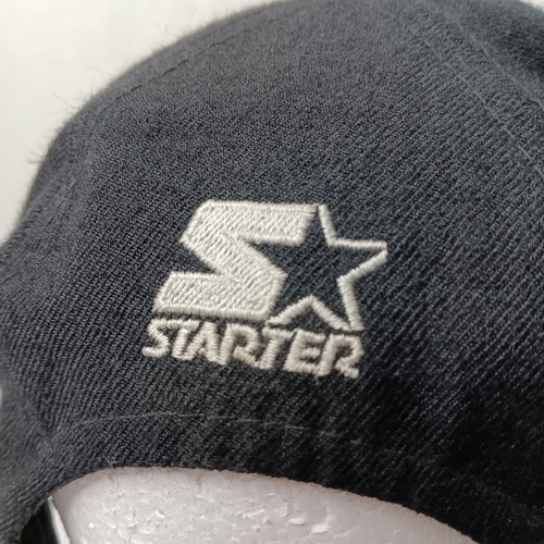 LA Los Angeles Raiders Cap Hat Starter Pro Line Wool Black Snap Back Vtg 1990s - Picture 8 of 18