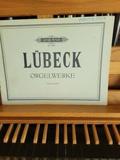  Vincent Lubeck, ed Hermann Keller Luebeck : Organ Works; organ  Universal 