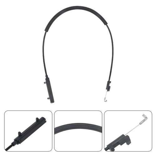 Bonnet Hood Lid Lock Cable for VW Golf MK7 R GTI Clubsport TDI GTD Passat B8 - Picture 11 of 12