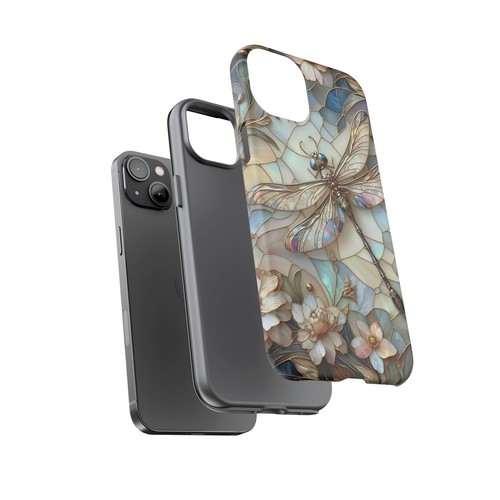 Luna Dragonfly Phone Case, Mother of Pearl Effect Phone Cover | X96 - 第 80/266 張圖片