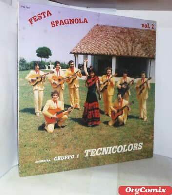 ORCHESTER GRUPPE 1 TECHNICOLORS - SPANISCHE PARTY - VINYL LP 12'' ZOLL 33 UMDREHUNGEN
