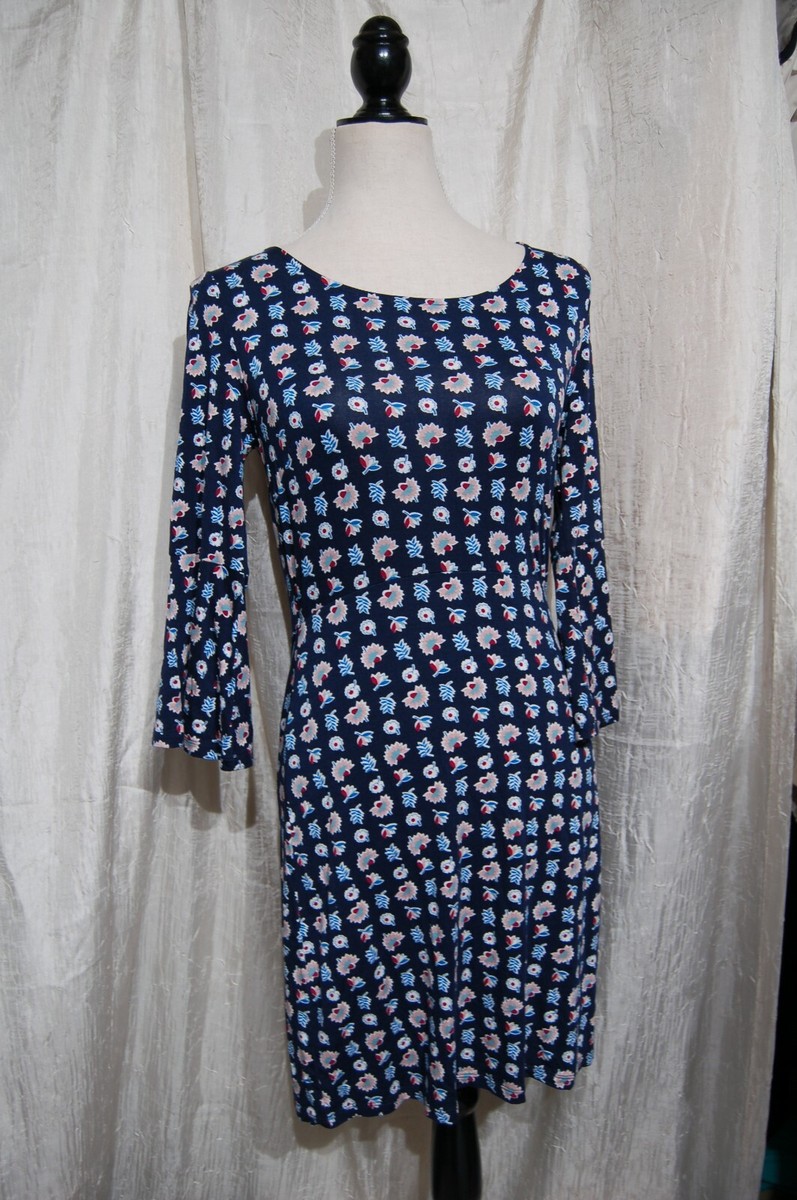 boden blue floral dress Women's US Size 4 Navy Print 3/4 Sleeve Color:Espresso Suede When it comes to recent How to Style Belts
