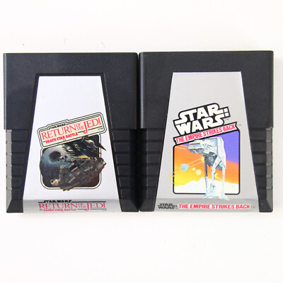Atari 2600 7800 Star Wars Return of the Jedi + Empire Strikes Back Getestet