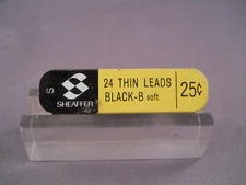 Sheaffer Vintage Short Thin 0.9 mm Leads B=Soft New old stock--24 sticks